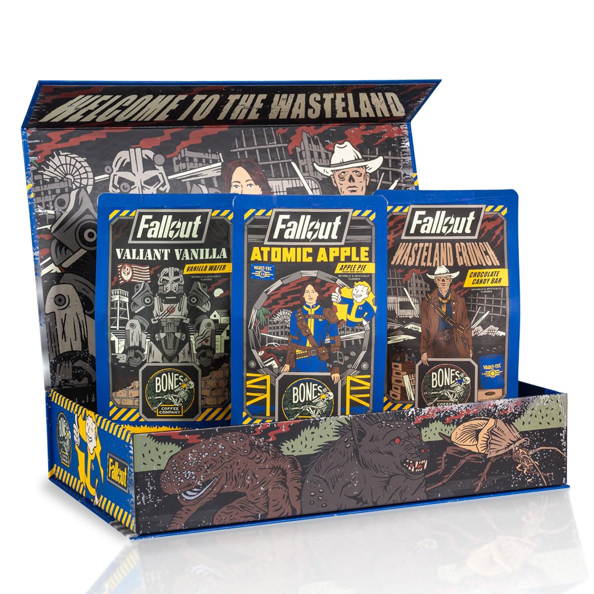 Fallout Collector's Box Flavored Coffee - Low Acid Medium Roast