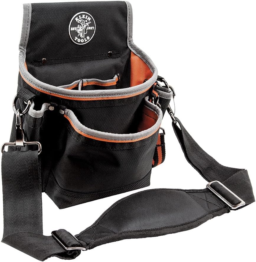 Klein Tools 5243 Tradesman Pro Tool Pouch with 15 Pockets
