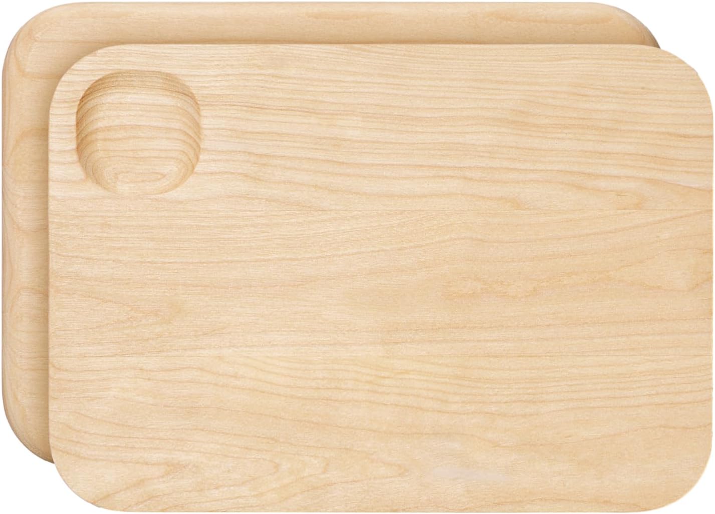 Caraway Cutting Board - Small Double Sided Wood Kitchen Essential