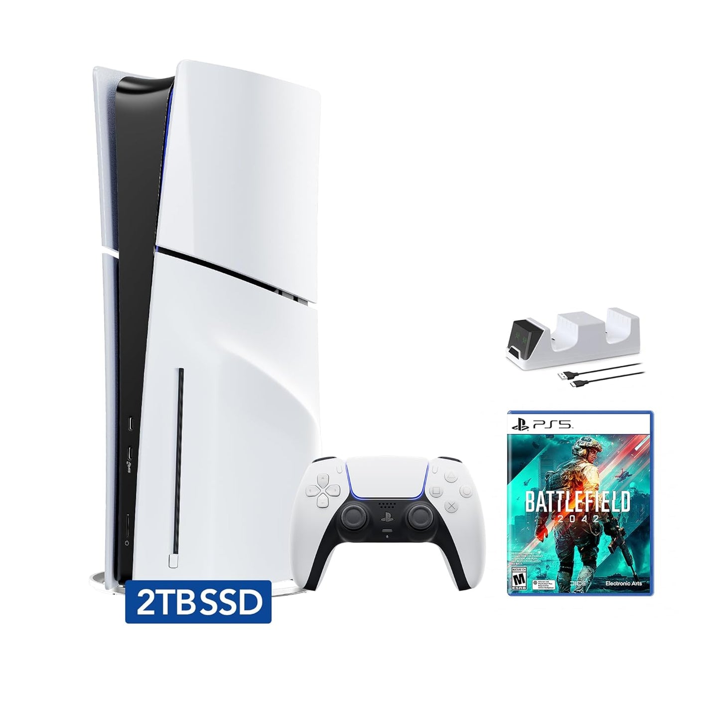 PS5 Slim Disc 2TB SSD Bundle - Ultimate Gaming Experience!