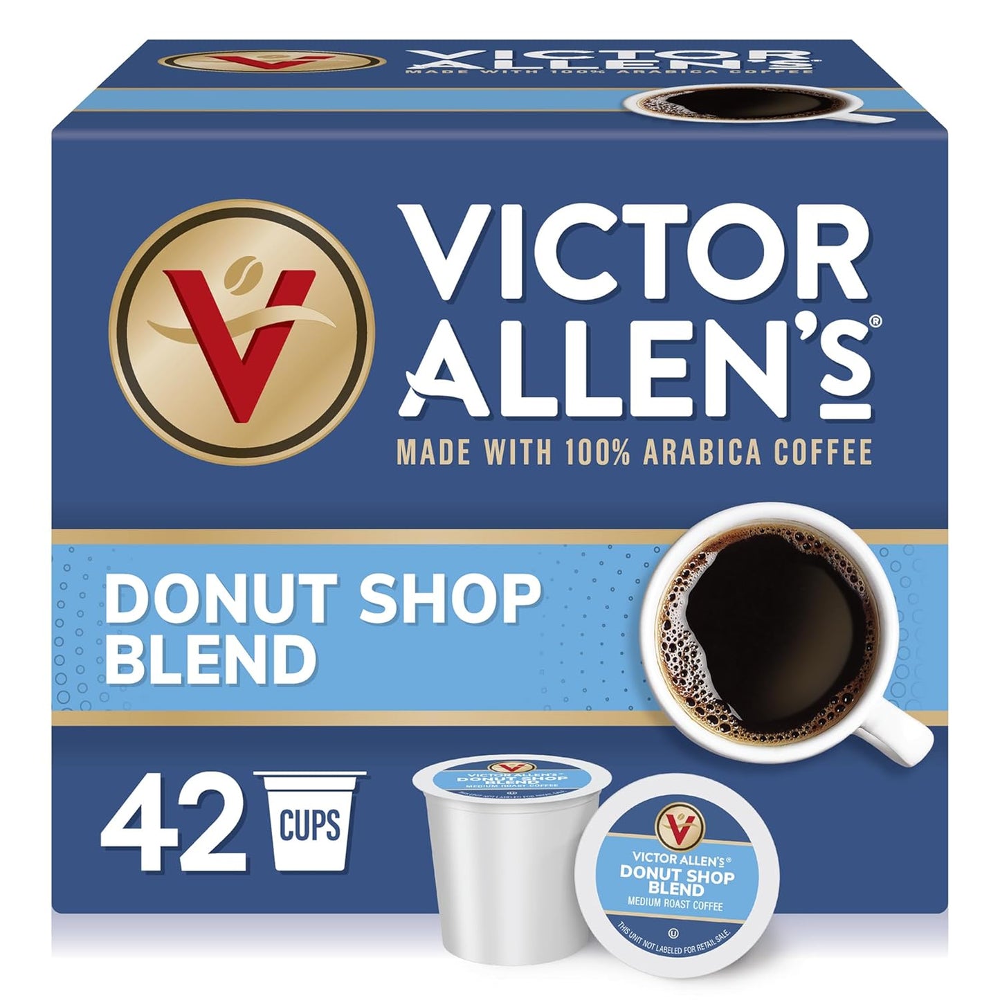 Medium Roast Coffee Pods for Keurig - 42 Count