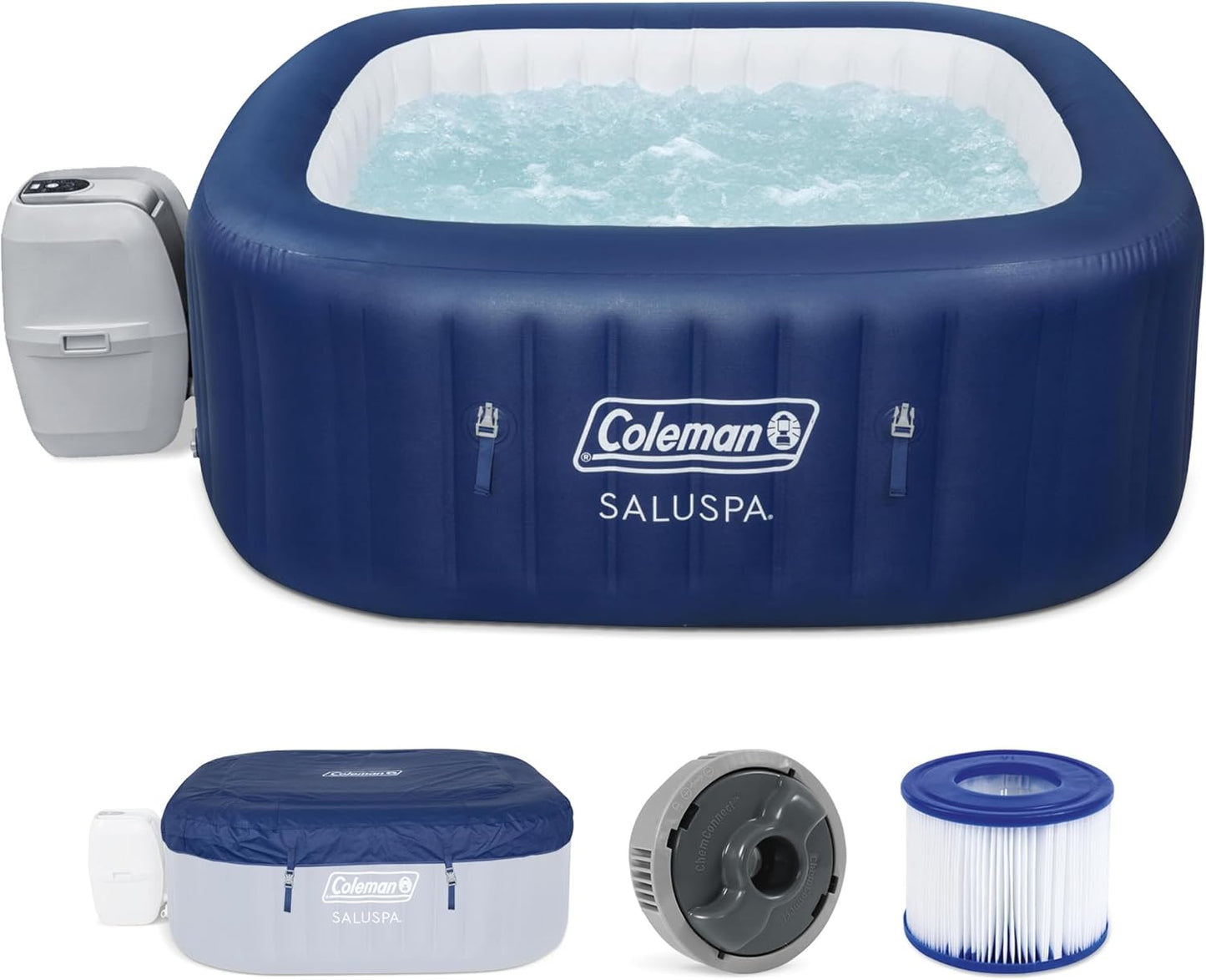 Coleman SaluSpa Atlantis AirJet 4 to 6 Person Hot Tub Review
