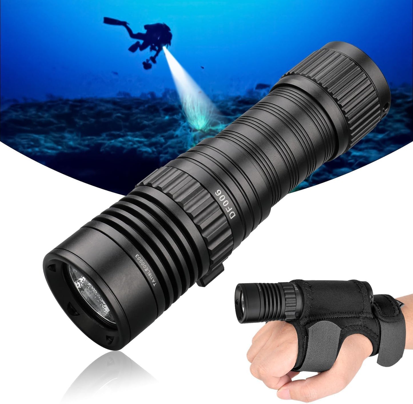 TrustFire DF006 2300 Lumen Dive Light