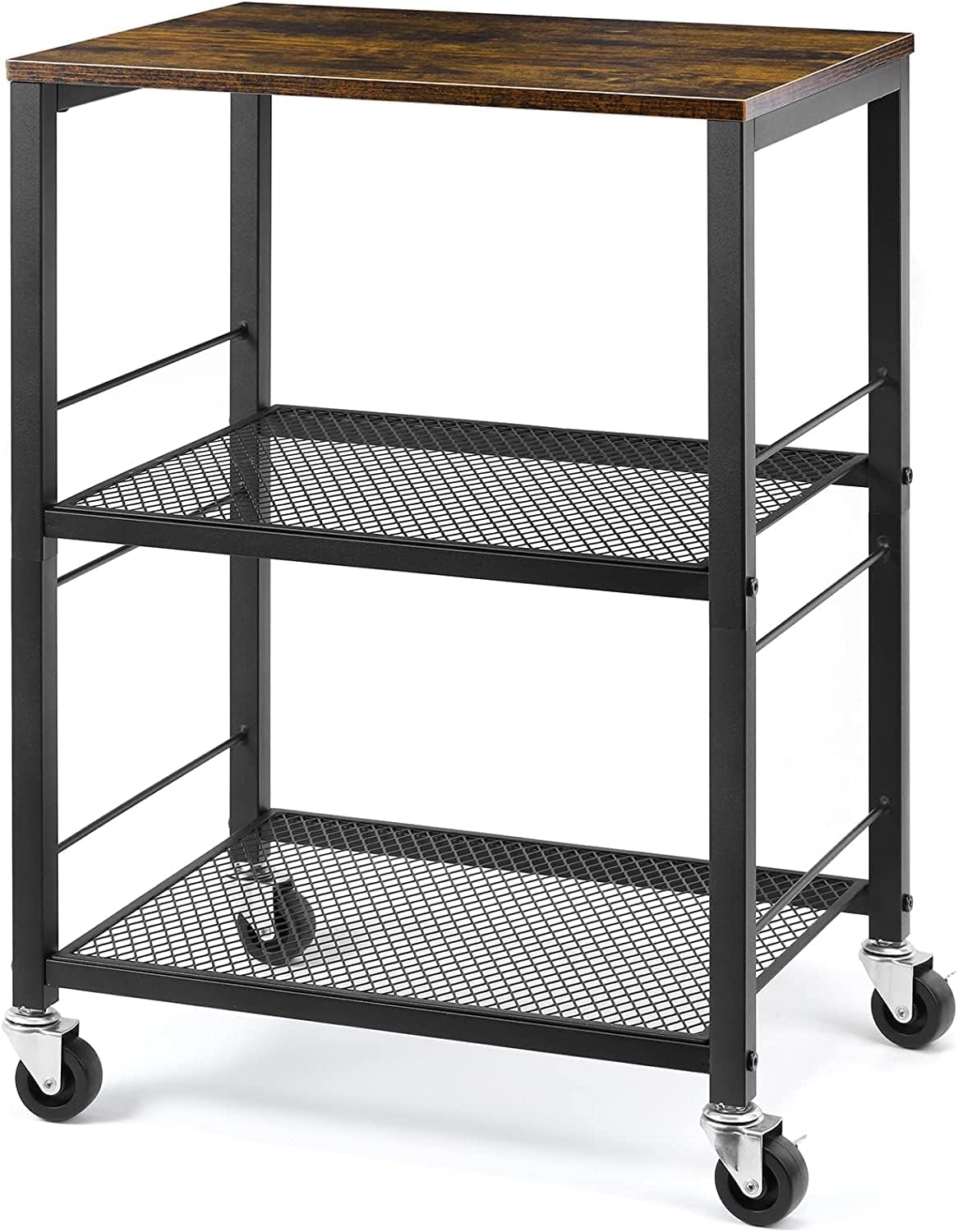 LIANTRAL 3-Tier Rolling Cart: Mobile Storage Bliss