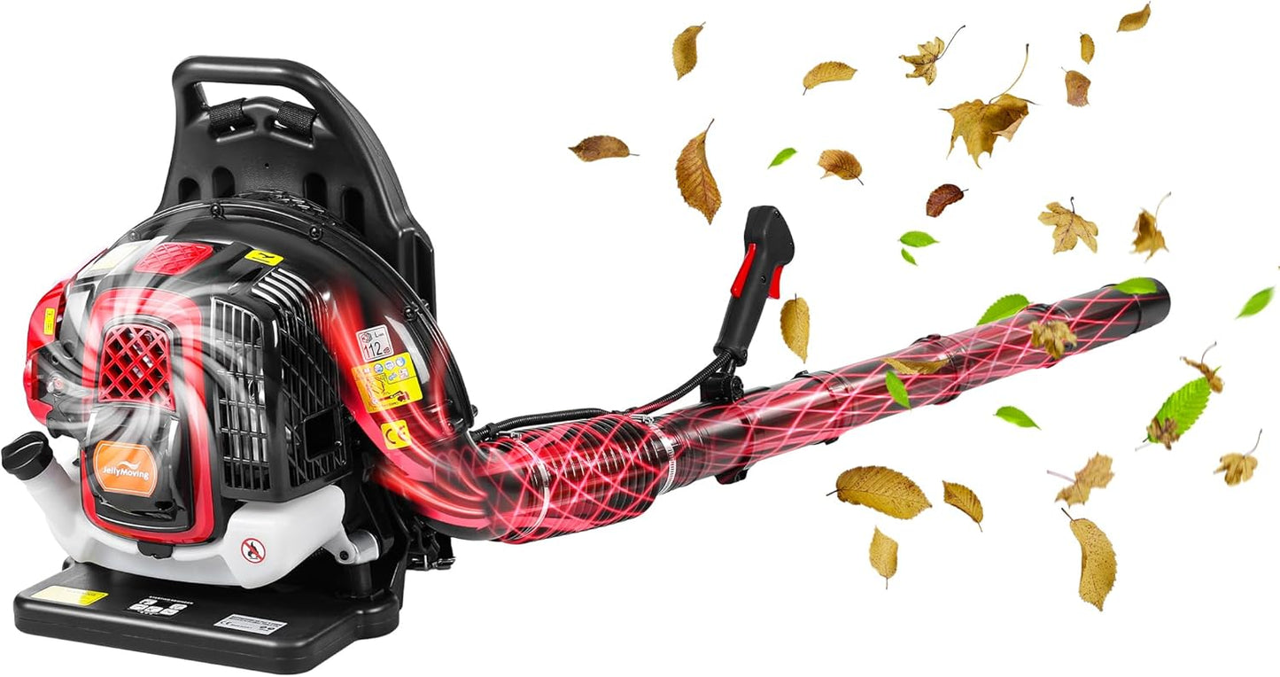 Powerful 65CC 2-Stroke Backpack Leaf Blower for Yard Care