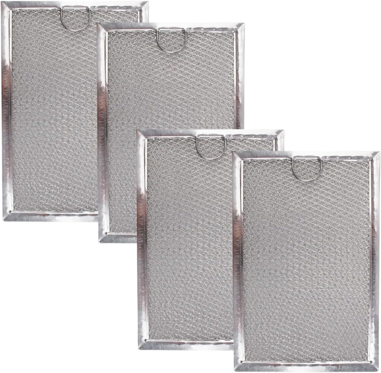 4 Pack Microwave Grease Filter: L.G. G.E. Vent Replacement