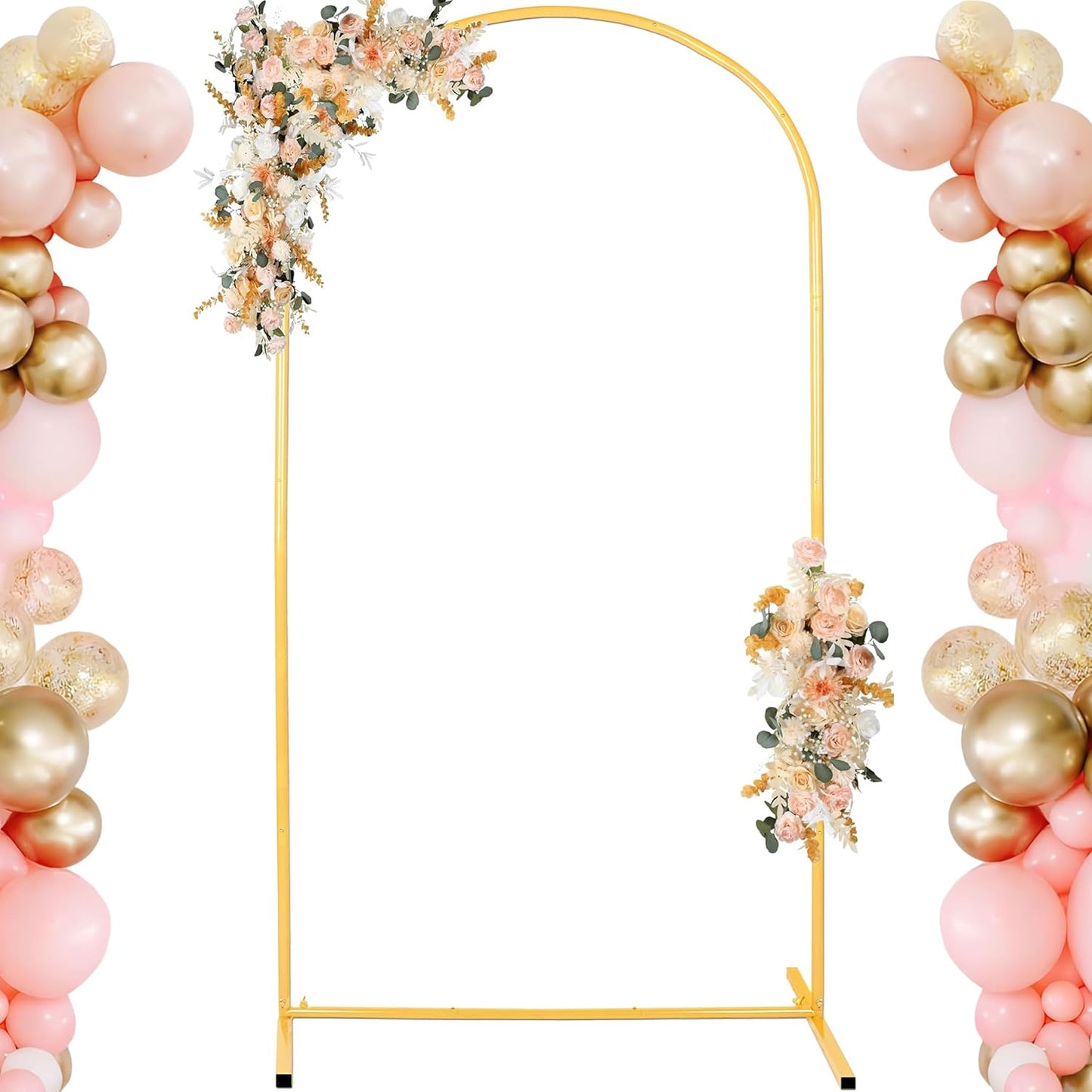 7.2FT Adjustable Wedding Balloon Arch Stand for Events Decor