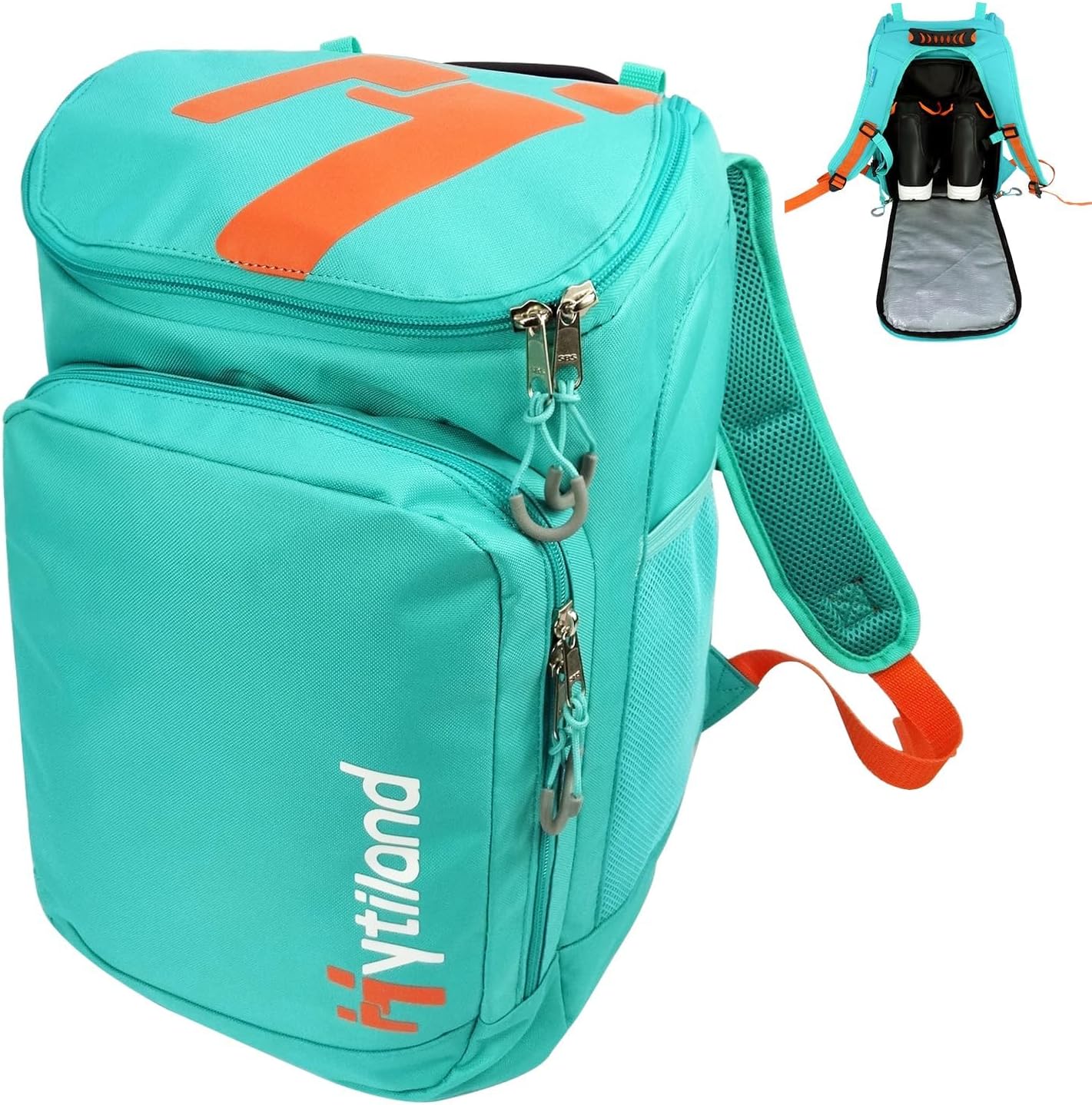 Ski Boot Bag - Hytiland 32L Backpack: Organize Gear
