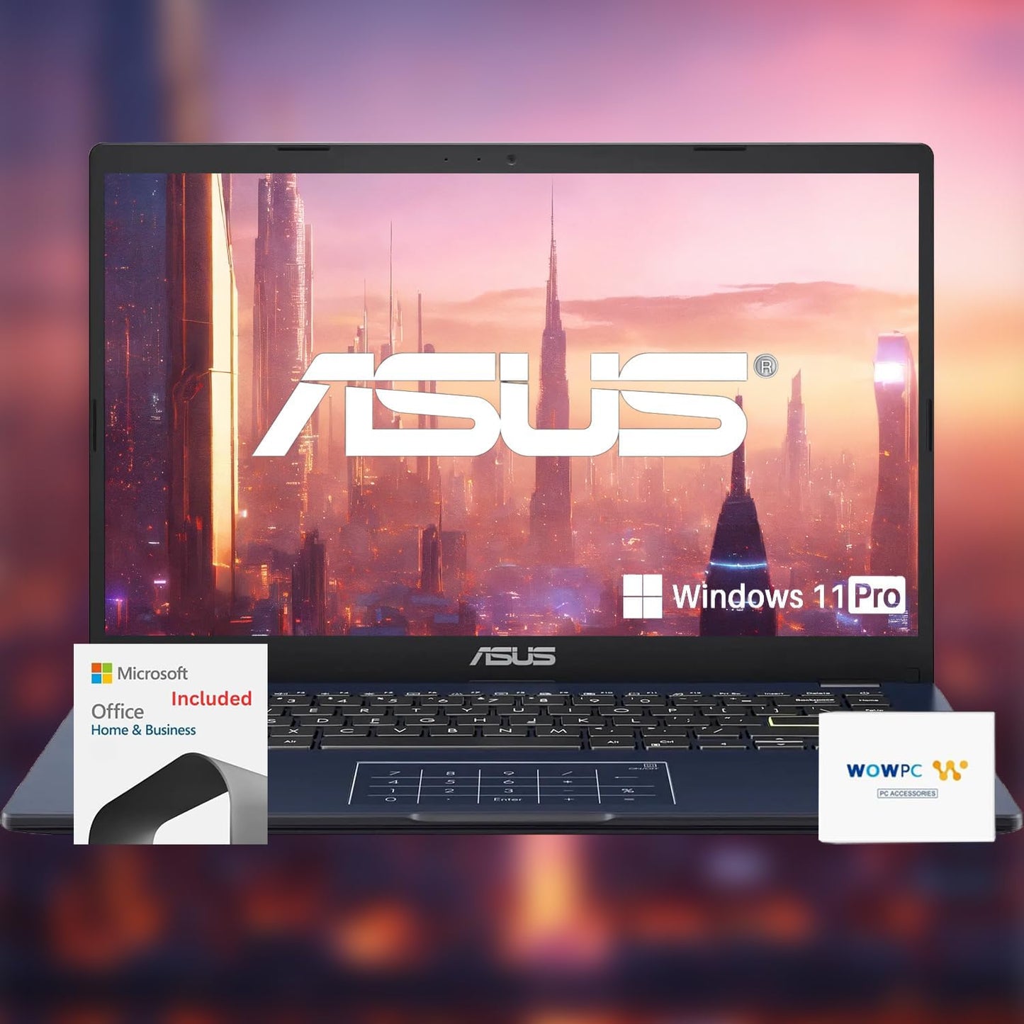 ASUS Portable Go 14 Laptop: Fast Intel Processor