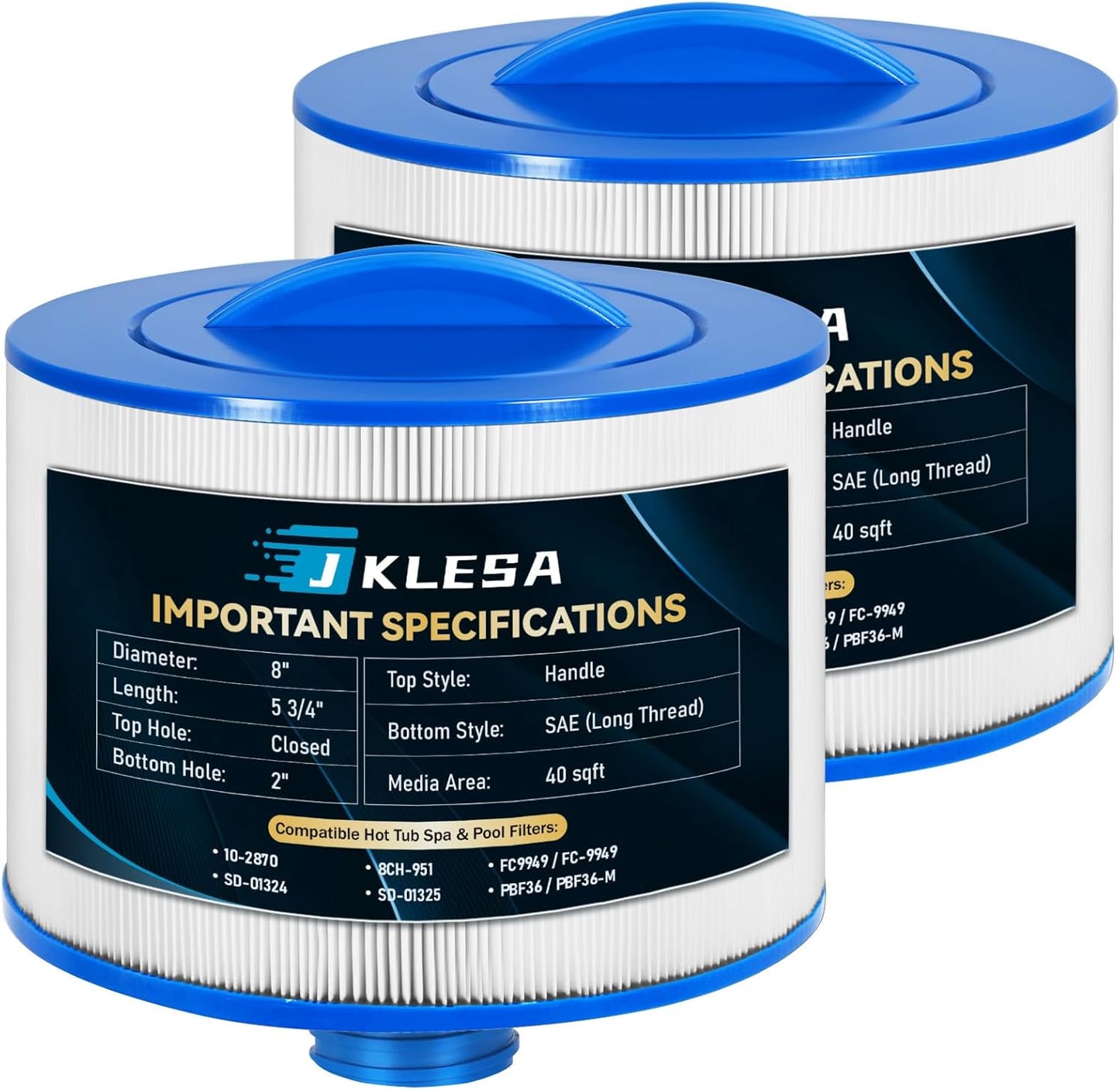 8CH-951 Spa Filter Replacement for Bullfrog and Wellspring Hot Tubs