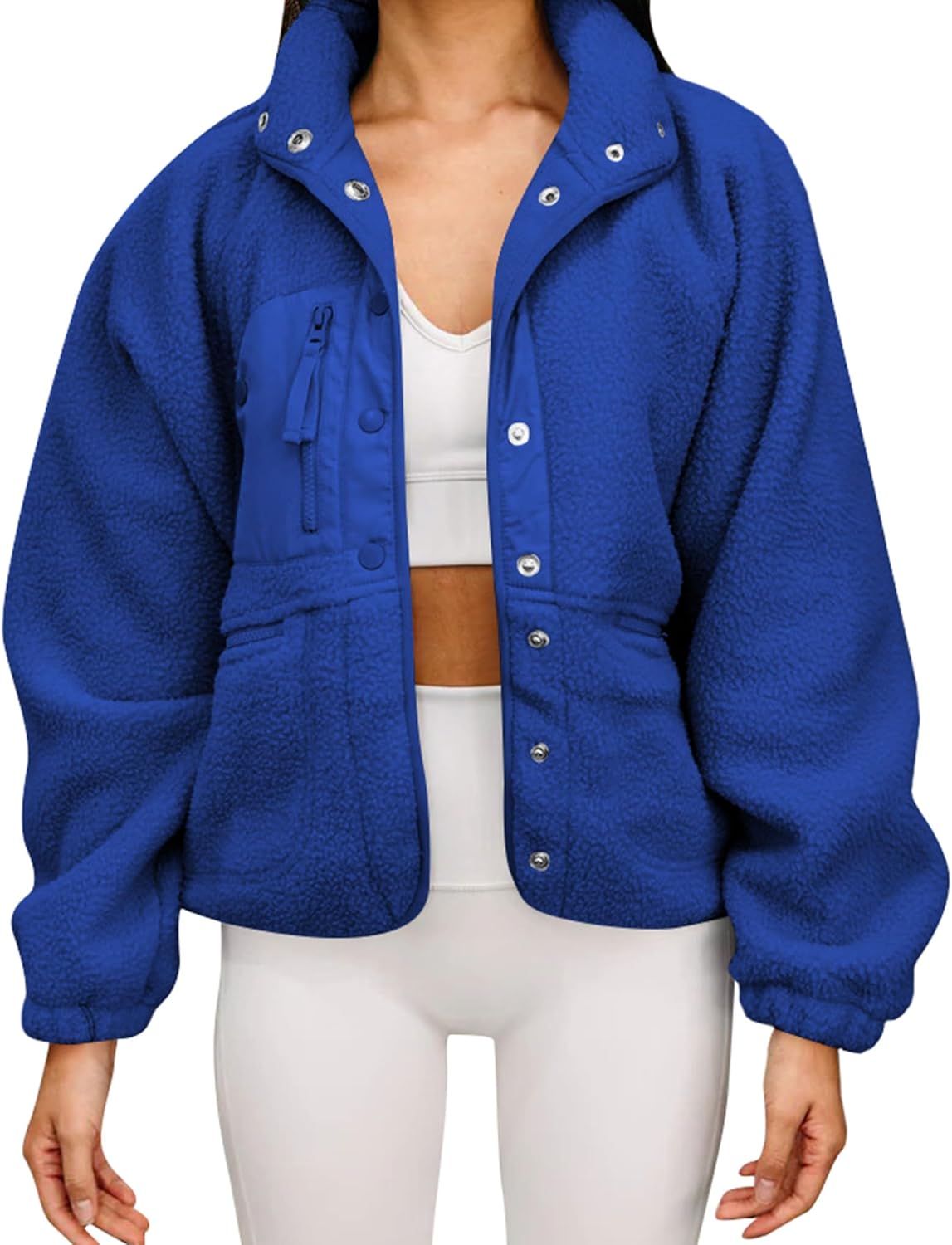 Aoang Womens Winter Coats Casual Fleece Faux Fur Jacket Review