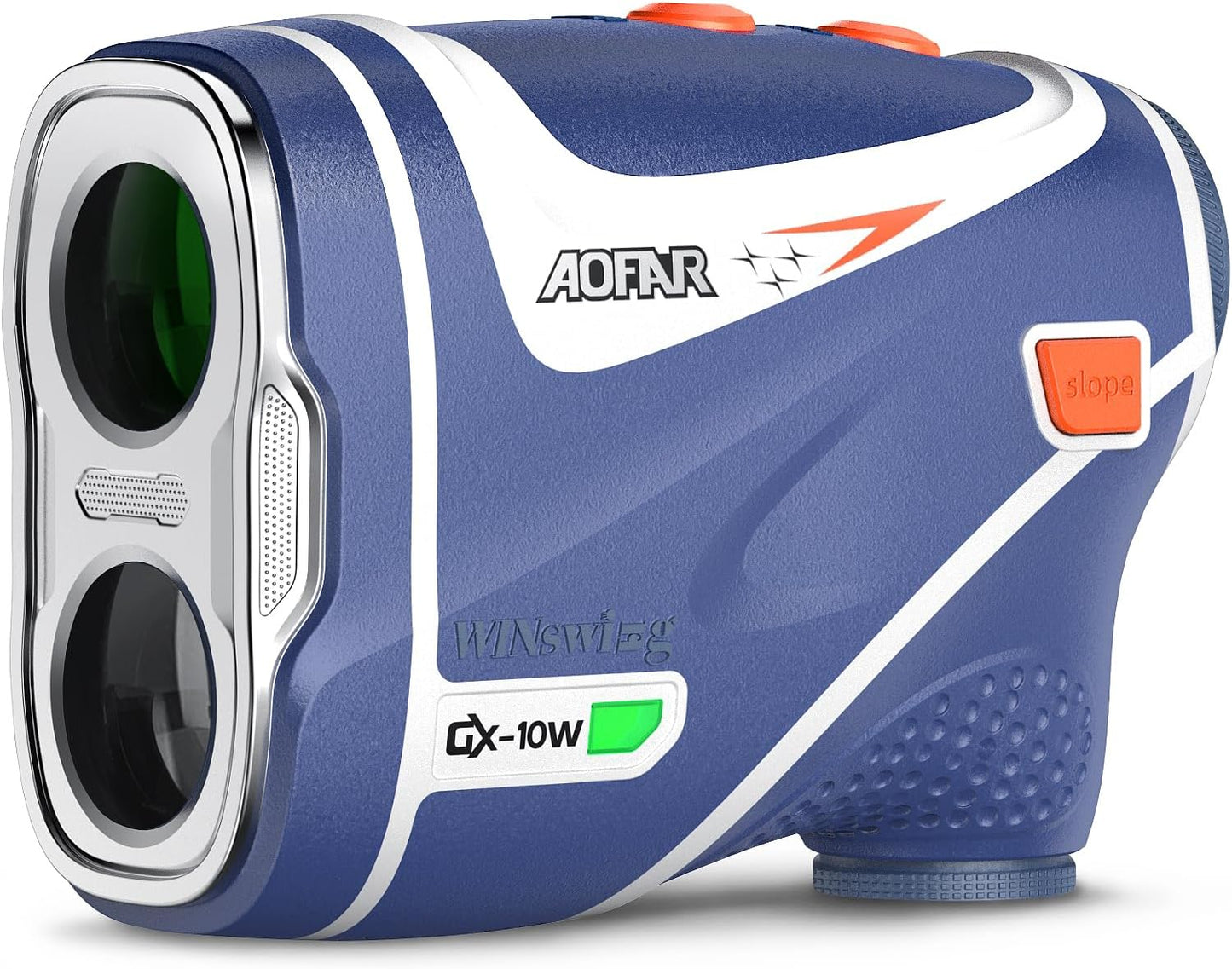 AOFAR GX-10W Golf Rangefinder: Auto RED Display, Max N52 Magnet, Slope Switch, Accessories