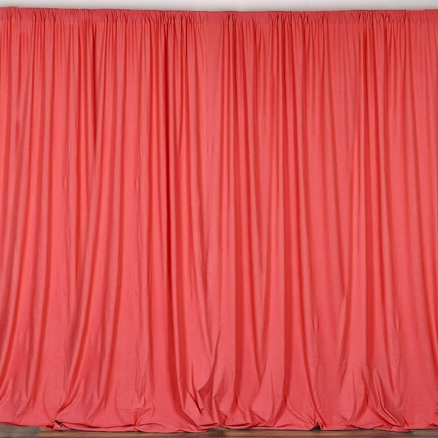 10 Ft Wide by 9 Ft High Polyester Backdrop Drape Curtain Panel