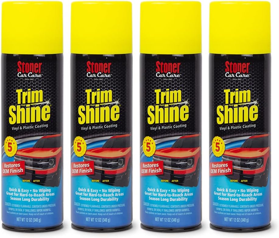 Stoner Car Care Trim Shine Protectant for Vinyl and Plastic