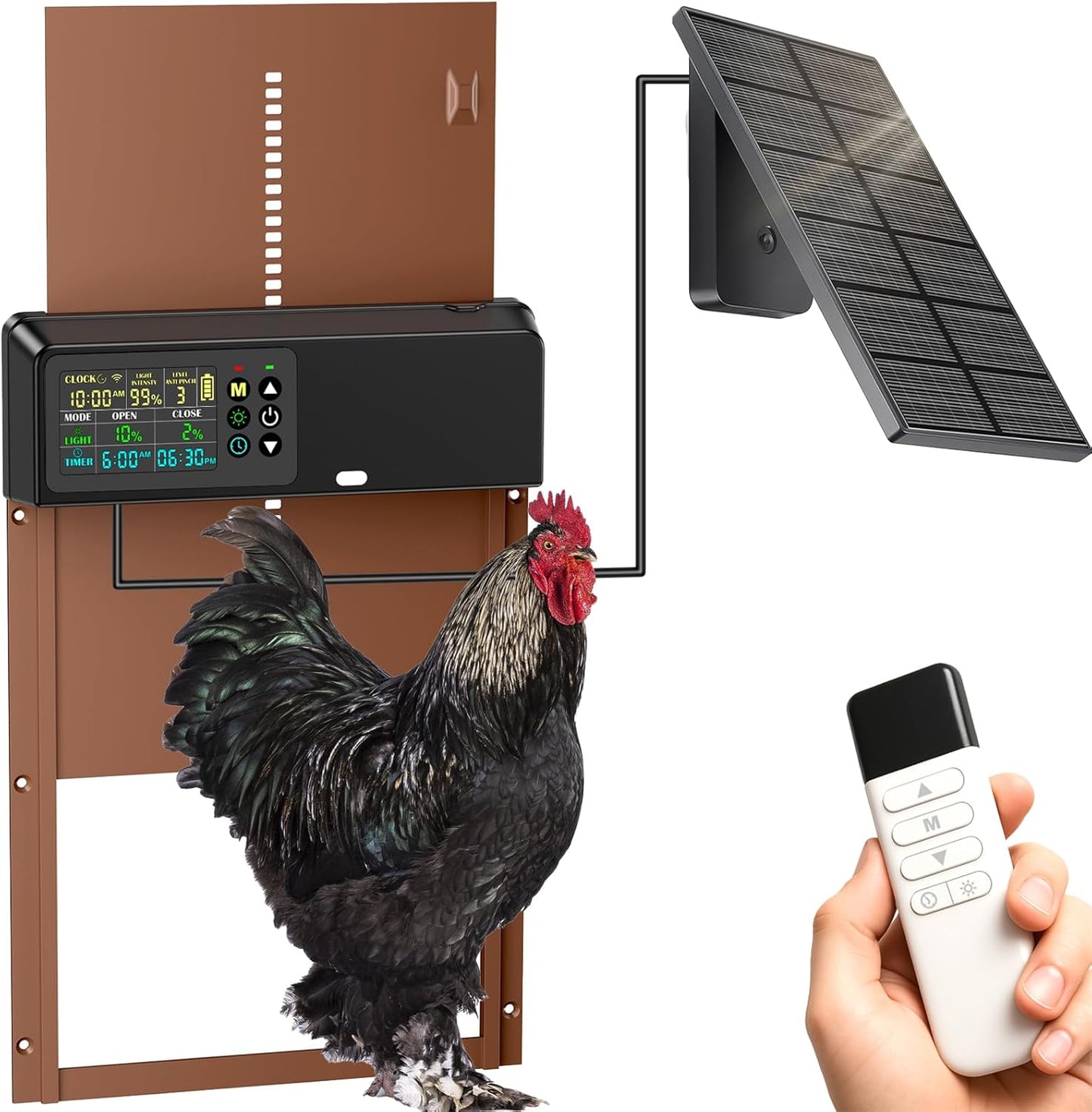 Automatic Chicken Coop Door by BREDASINX - Solar Powered
