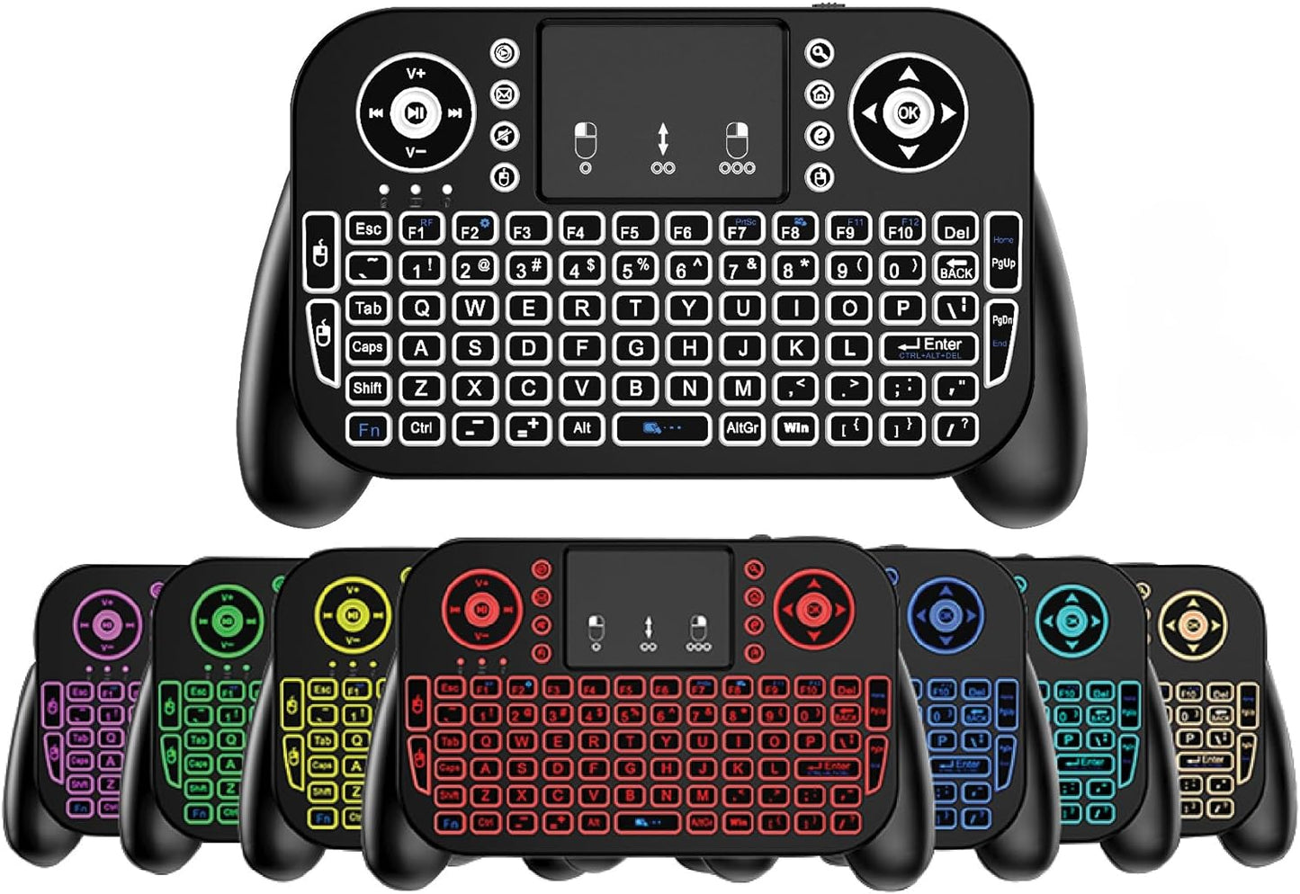 Backlit Mini Keyboard Mouse Combo for All Devices