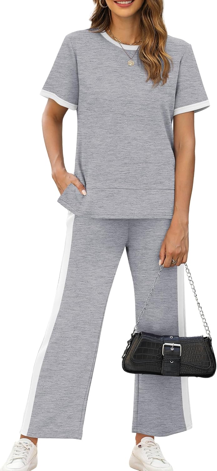XIEERDUO Women's 2 Piece Lounge Set for Travel and Comfort