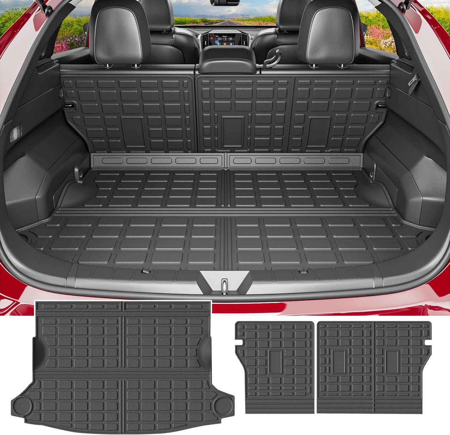 powoq Cargo Mat for 2024 2025 Subaru Crosstrek & Impreza