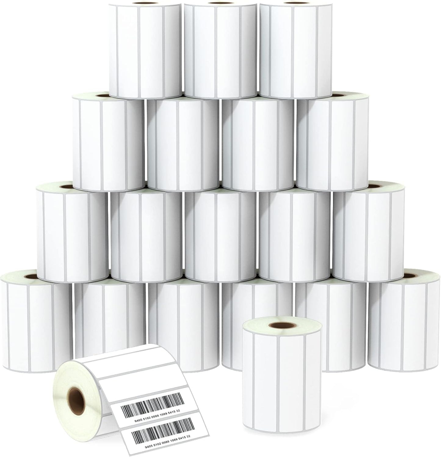 BETCKEY 4 in x 1 in Multipurpose Labels for Zebra & Rollo Printers