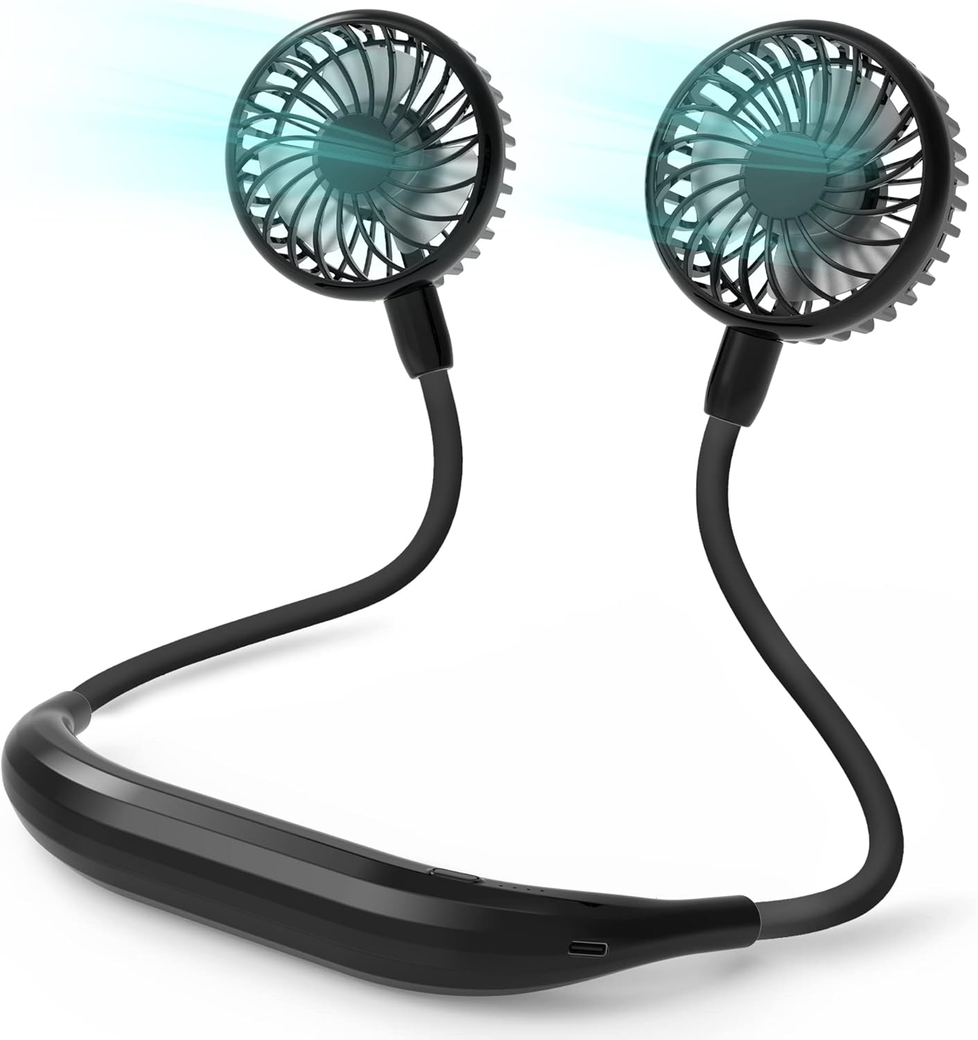 COMLIFE Portable Neck Fan - Hands-Free Strong Wind