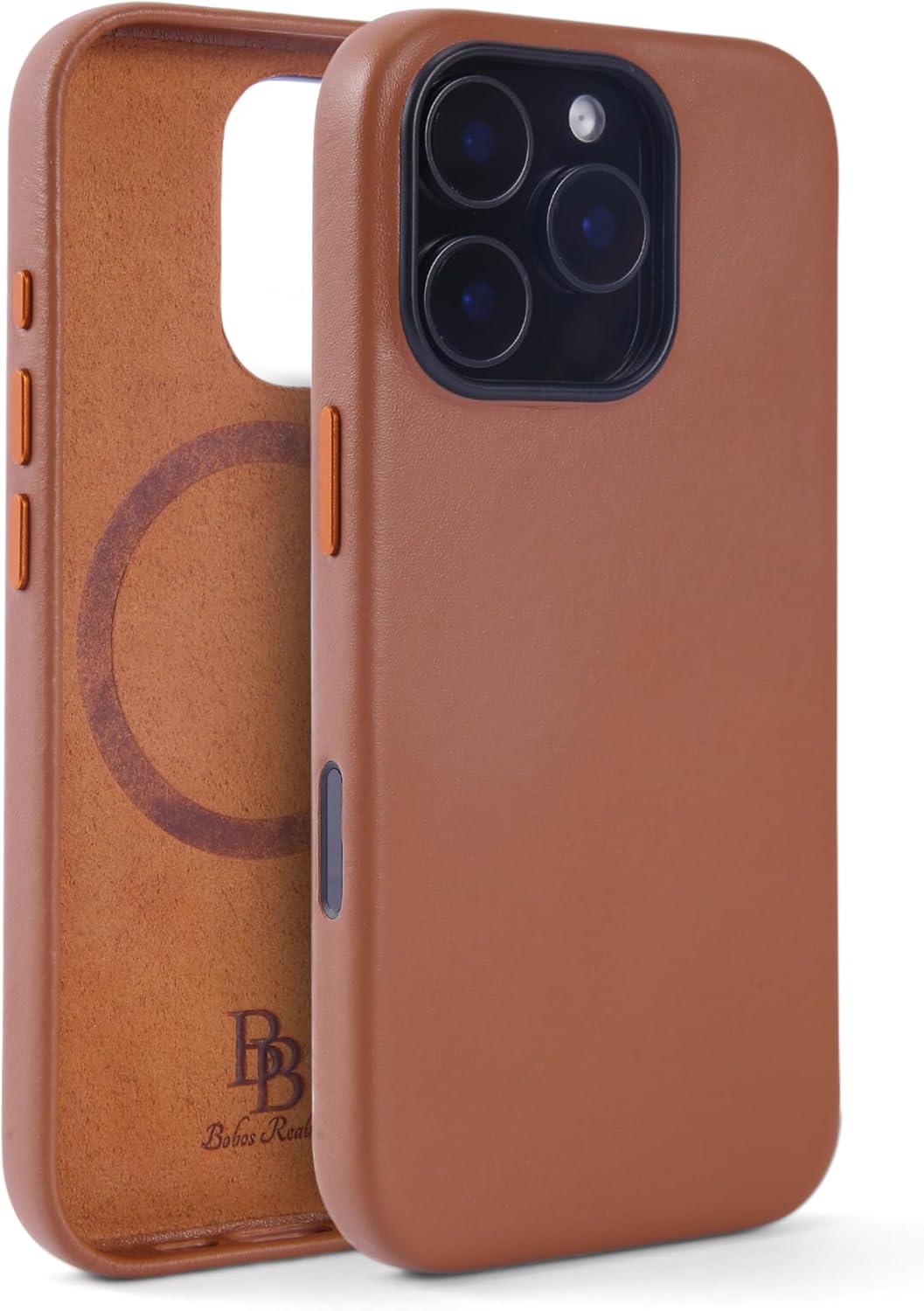 Bobos Nappa Leather Case for iPhone 16 Pro with Camera Control