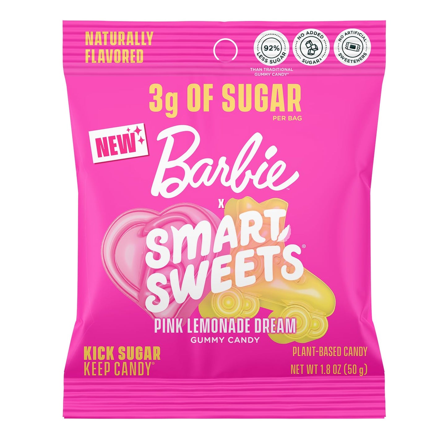SmartSweets Pink Lemonade Dream Gummies: Low Sugar Delight