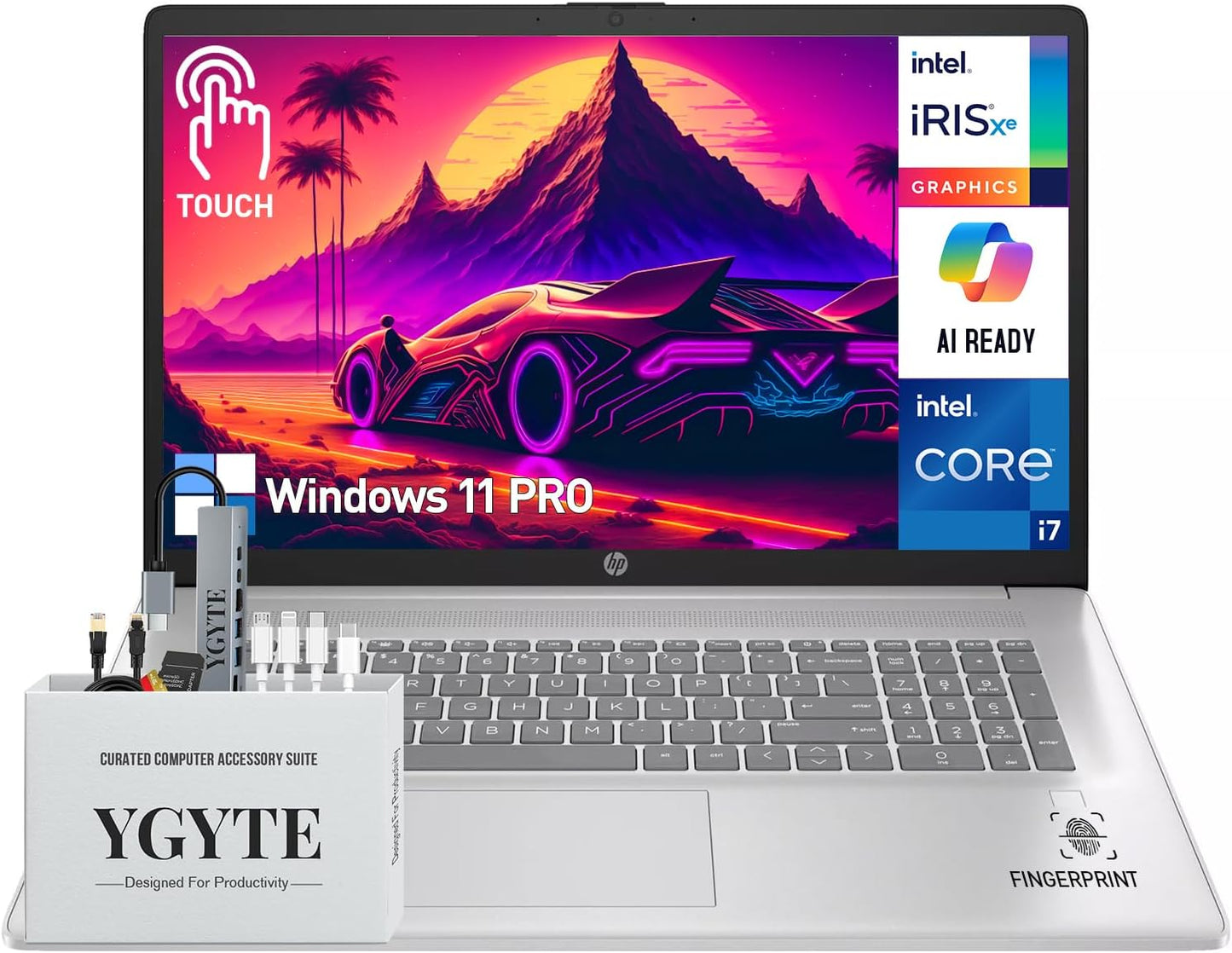 HP 17.3 Inch Touchscreen Laptop with Intel Core i7 and 32GB RAM
