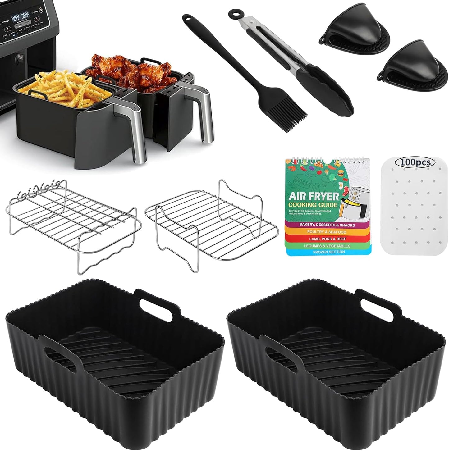 Ninja Air Fryer Liners & Accessories Duo