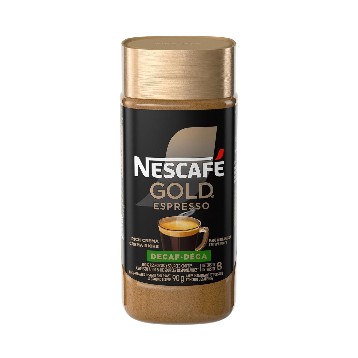 Nescaf Gold Decaf Instant Coffee - Rich Flavor, Imported