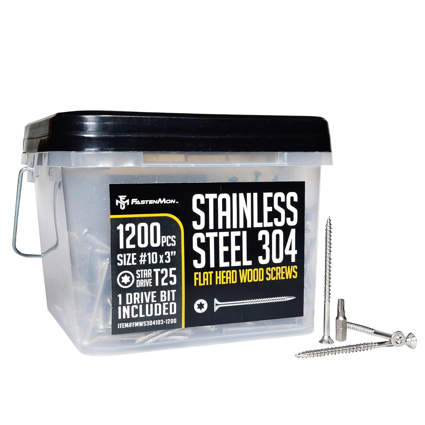 High-Quality #10x3 Stainless Steel Deck Screws for Outdoor Use