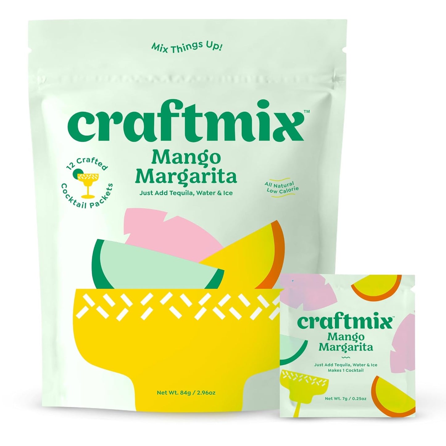 Craftmix Mango Margarita: 12 Skinny Cocktails in Seconds!