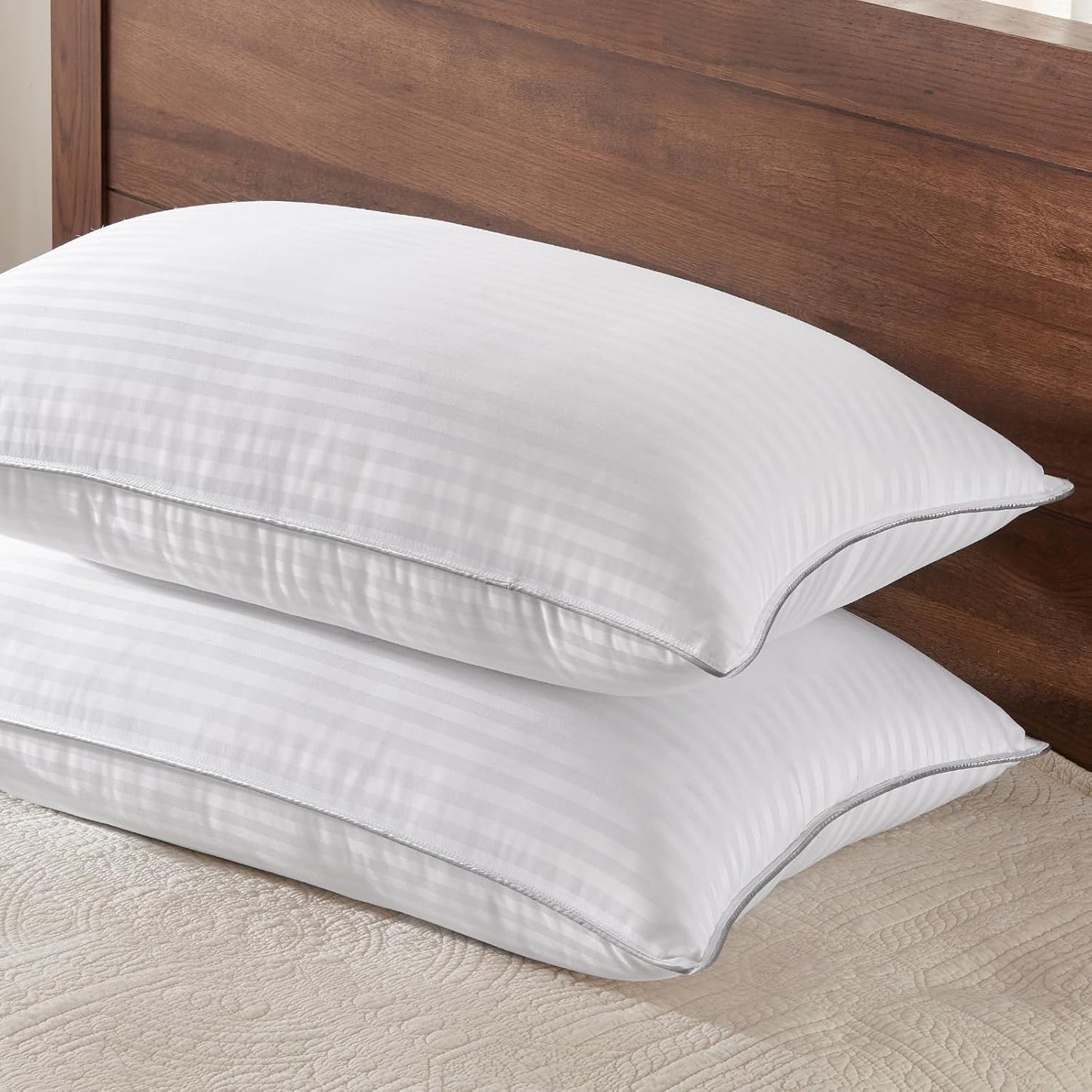 Basic Beyond Standard Pillows Set of 2 - Soft Comfort