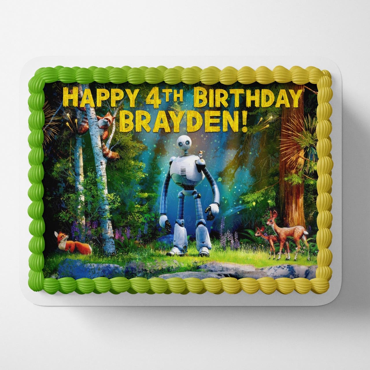 Personalize Your Cake with Edible Image - 1/4 Sheet