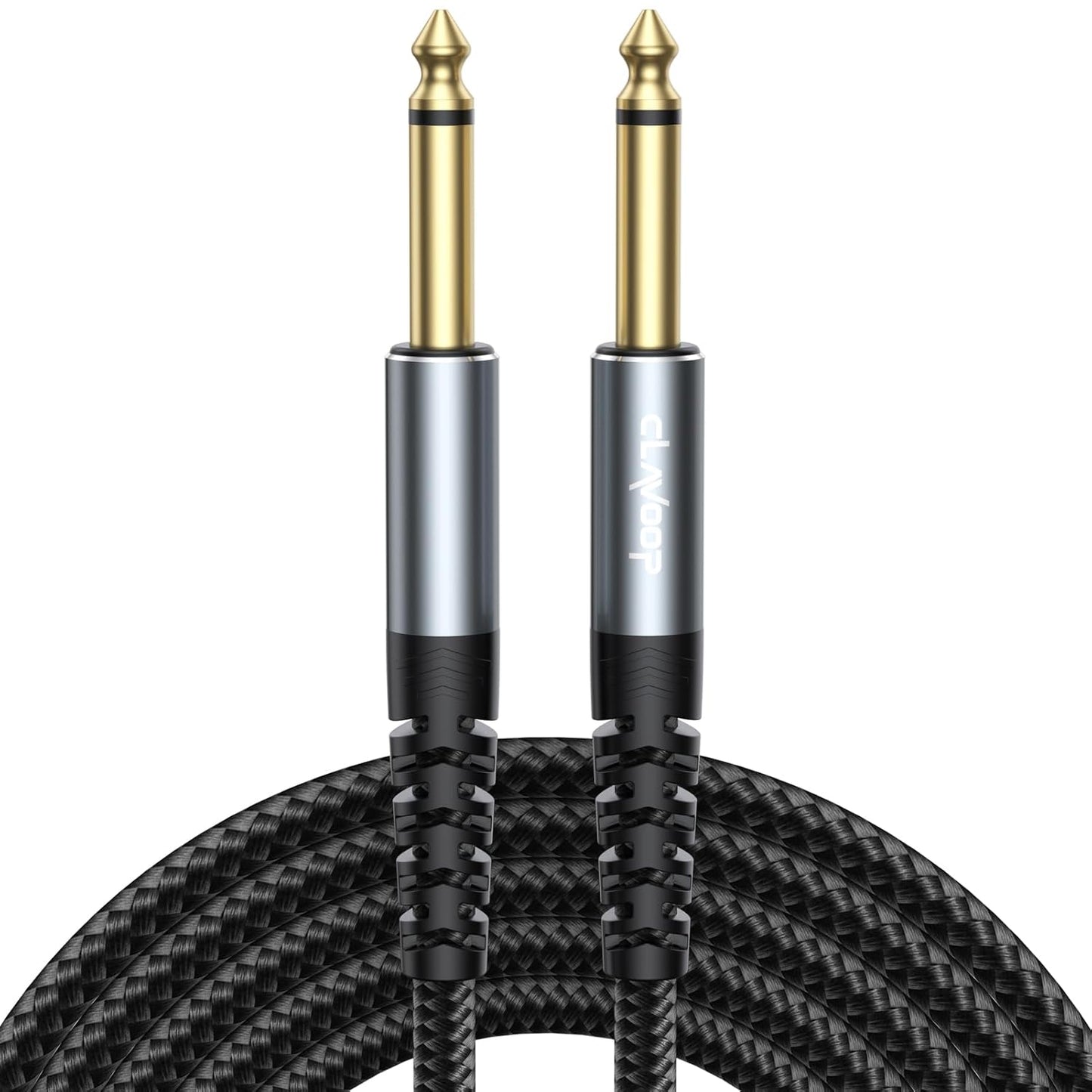 CLAVOOP 10 ft Guitar Cable: Unleash Your Music Creativity!