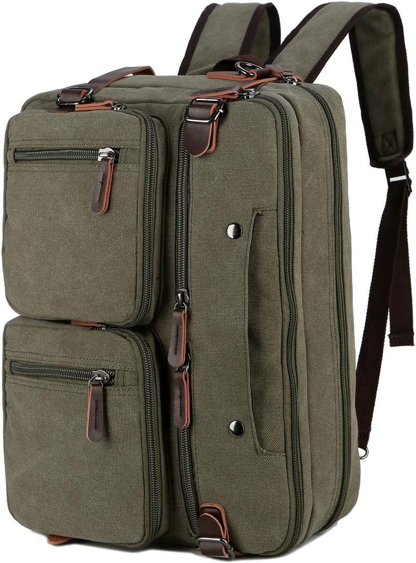 Baosha Convertible Briefcase Backpack for 17 Inch Laptops