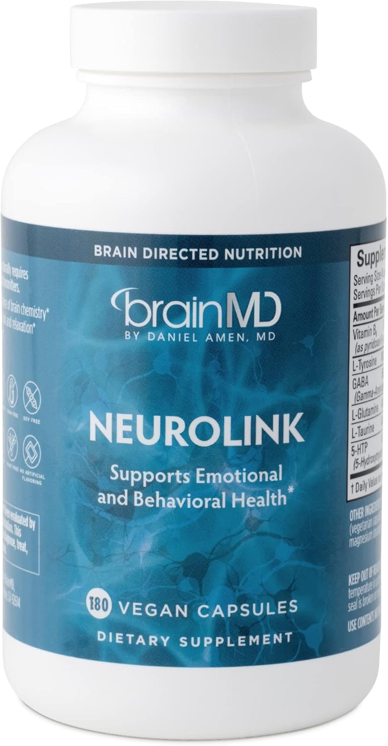 Dr Amen NeuroLink Capsules for Optimal Brain Function & Focus