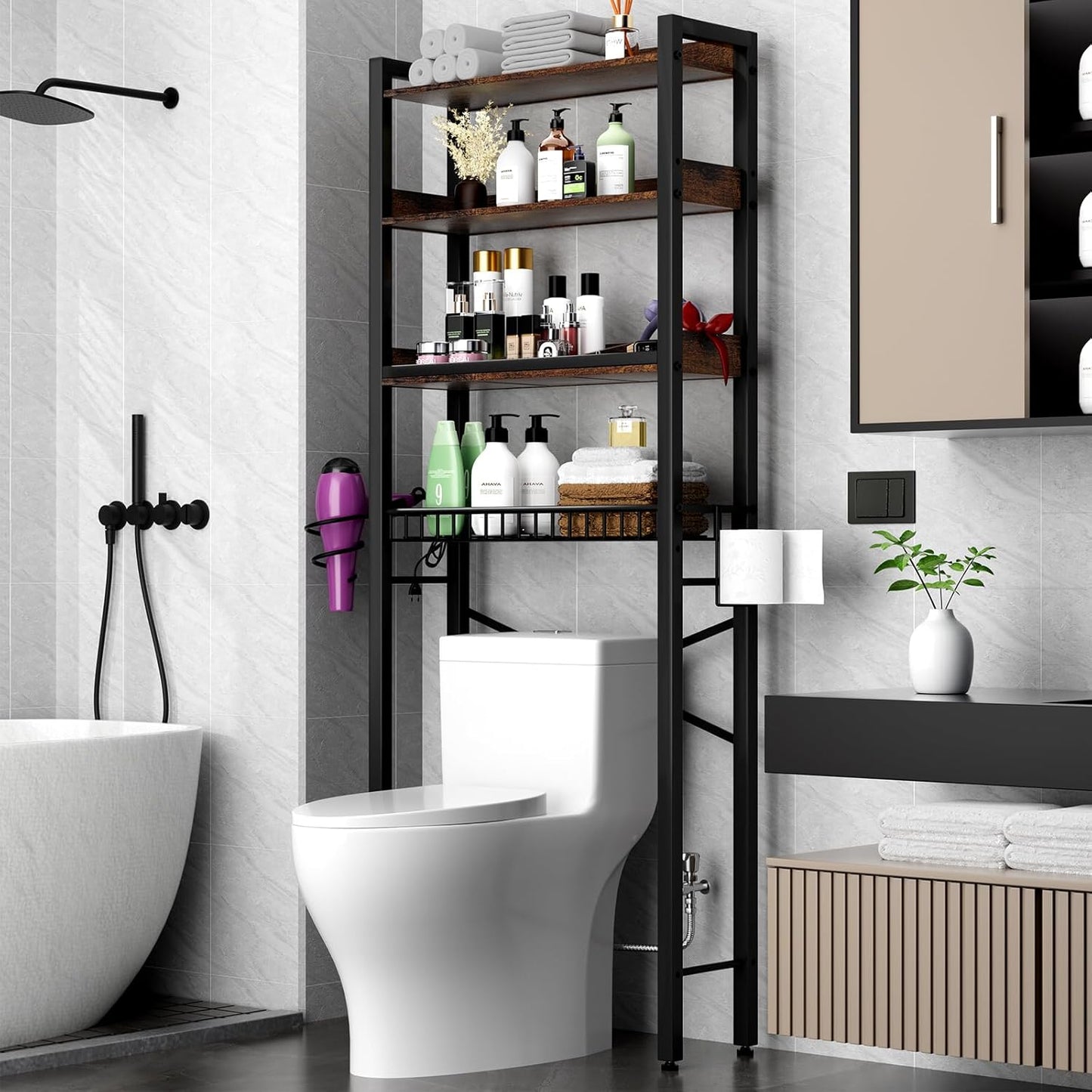 Over The Toilet Storage Cabinet for Space-Saving Solutions