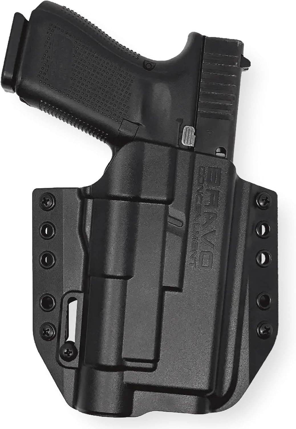 Bravo Concealment OWB Holster for Glock 19/17 with TLR-1 HL