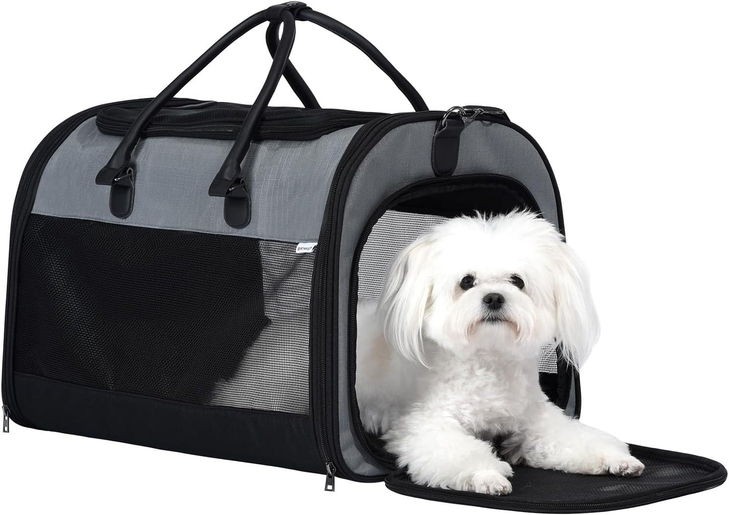 PET MARVEL Cat Carrier Soft Sided Large for Travel and Comfort