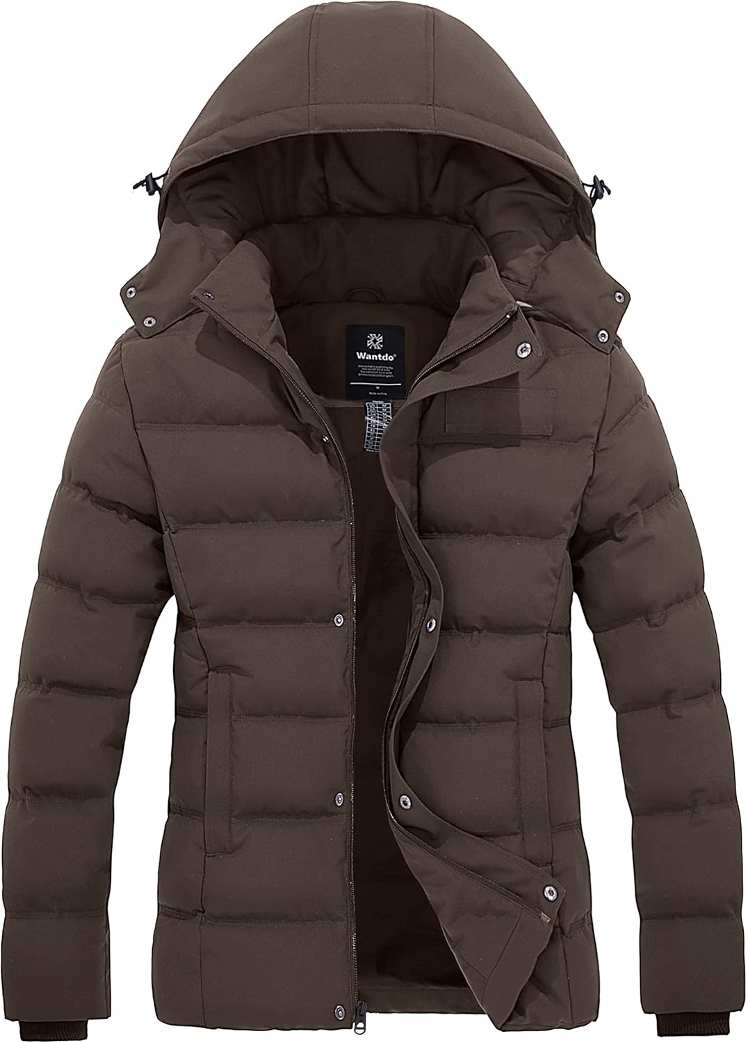 Wantdo Women's Hooded Warm Winter Coat for Cold Weather