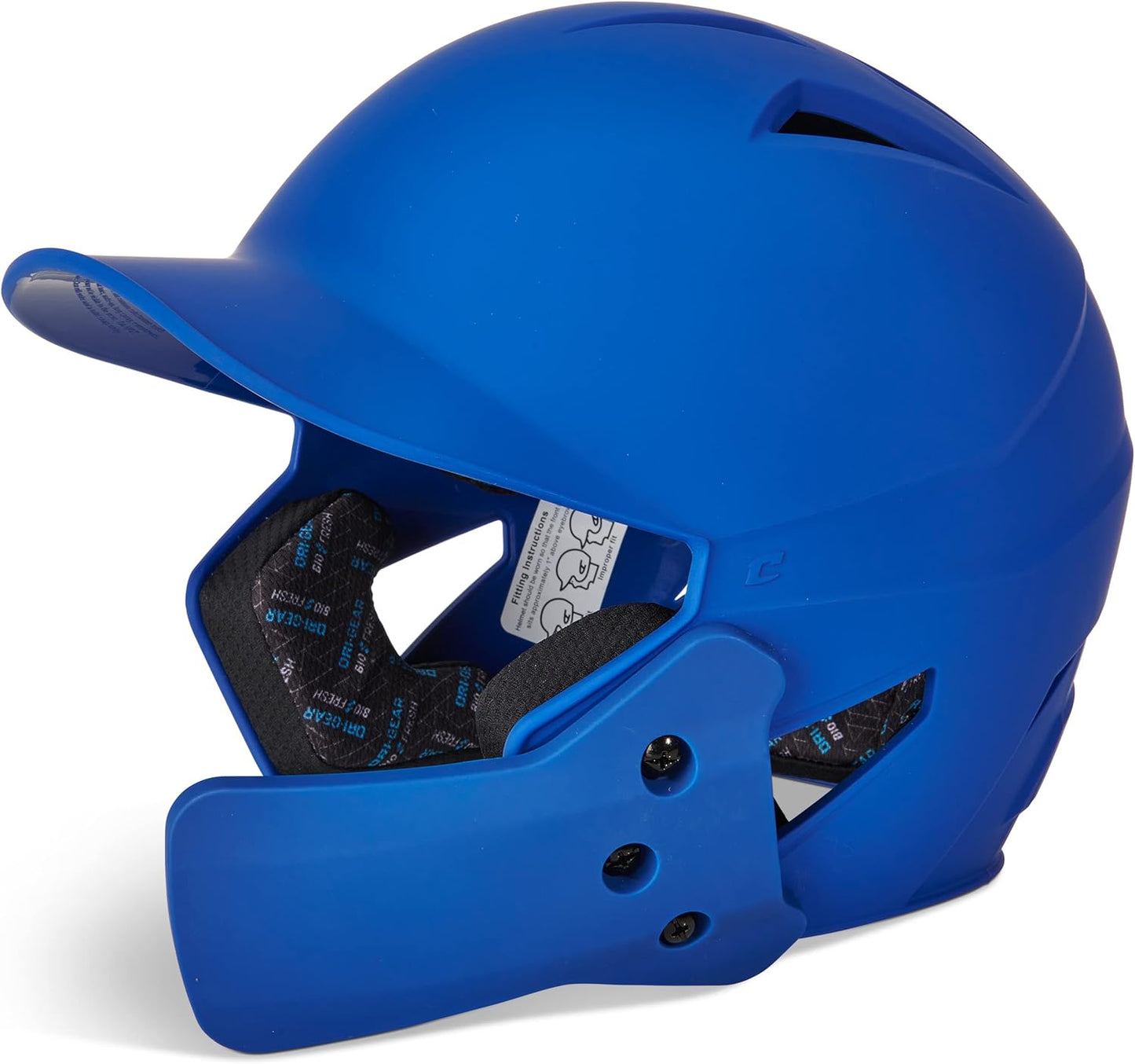 CHAMPRO HX Gamer Plus Batting Helmet with Reversible Jaw Guard