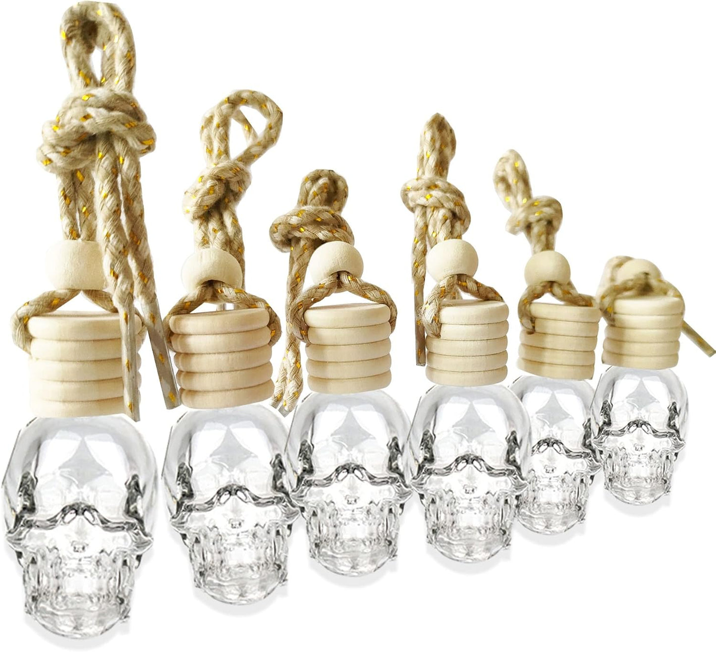 MINELEVEN Skull Perfume Bottle Set - Aromatherapy on the Go