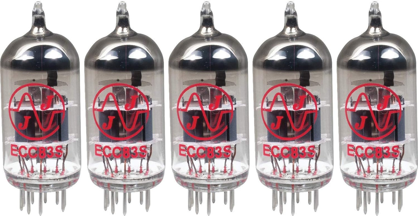 JJ Electronics 12AX7 / ECC83 Preamp Tubes - Package of 5
