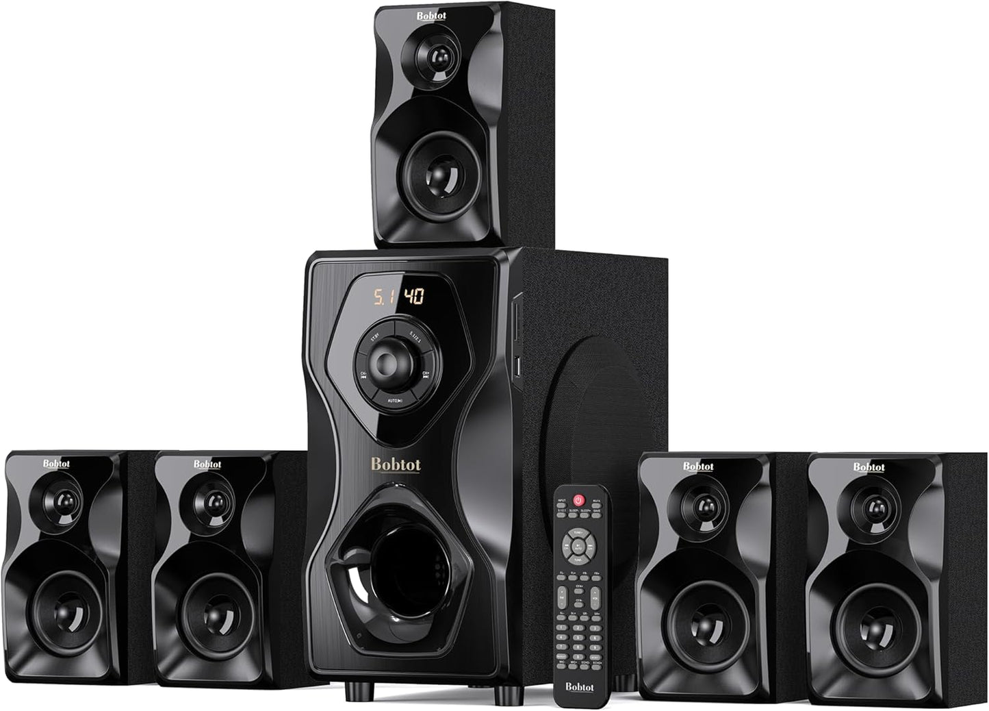 Immersive Surround Sound System - 700W Peak Power