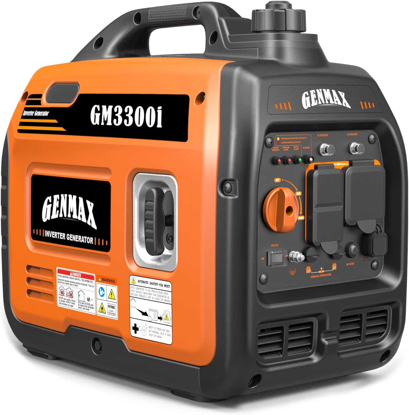 GENMAX 3300 Watts Inverter Generator for Home and Camping Use