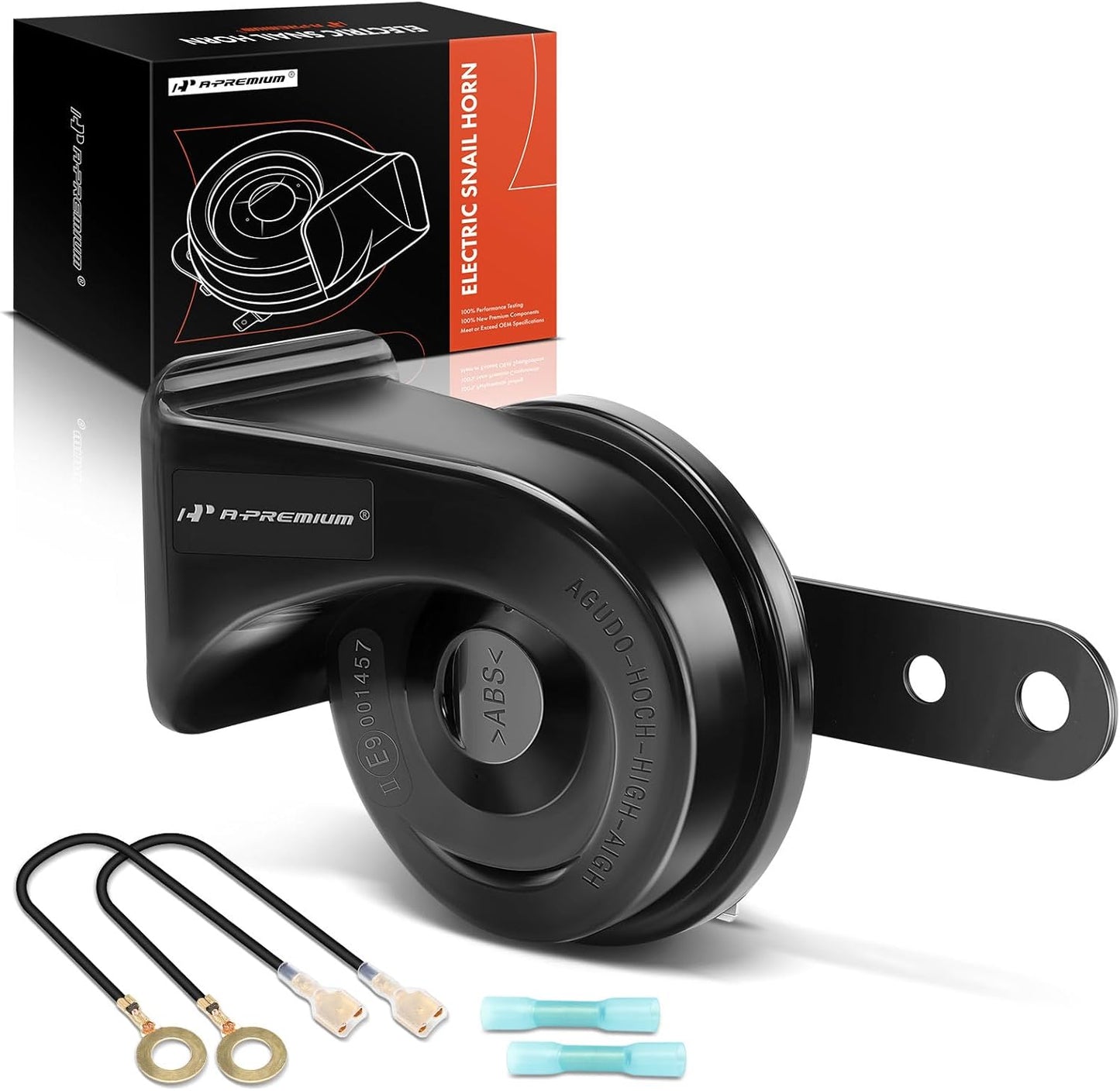 110dB A-Premium Snail Horn - Universal Fit for Cars, Trucks, & Motorcycles
