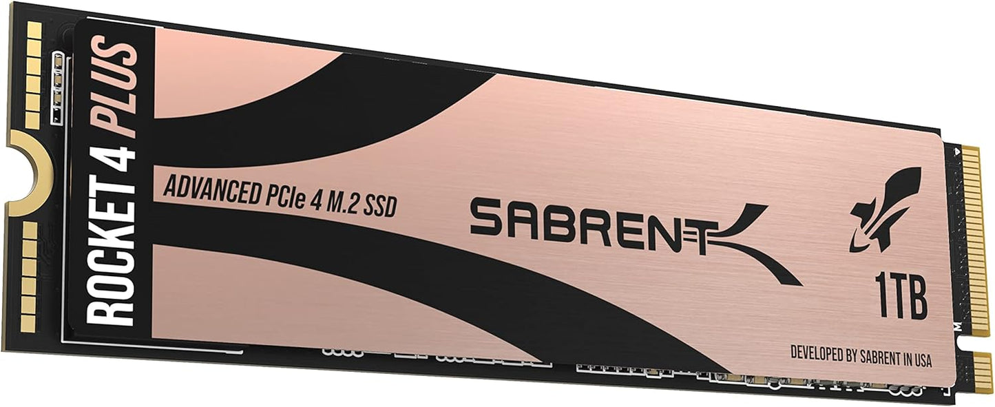 SABRENT 1TB Rocket 4 Plus NVMe 4.0 SSD for Extreme Performance