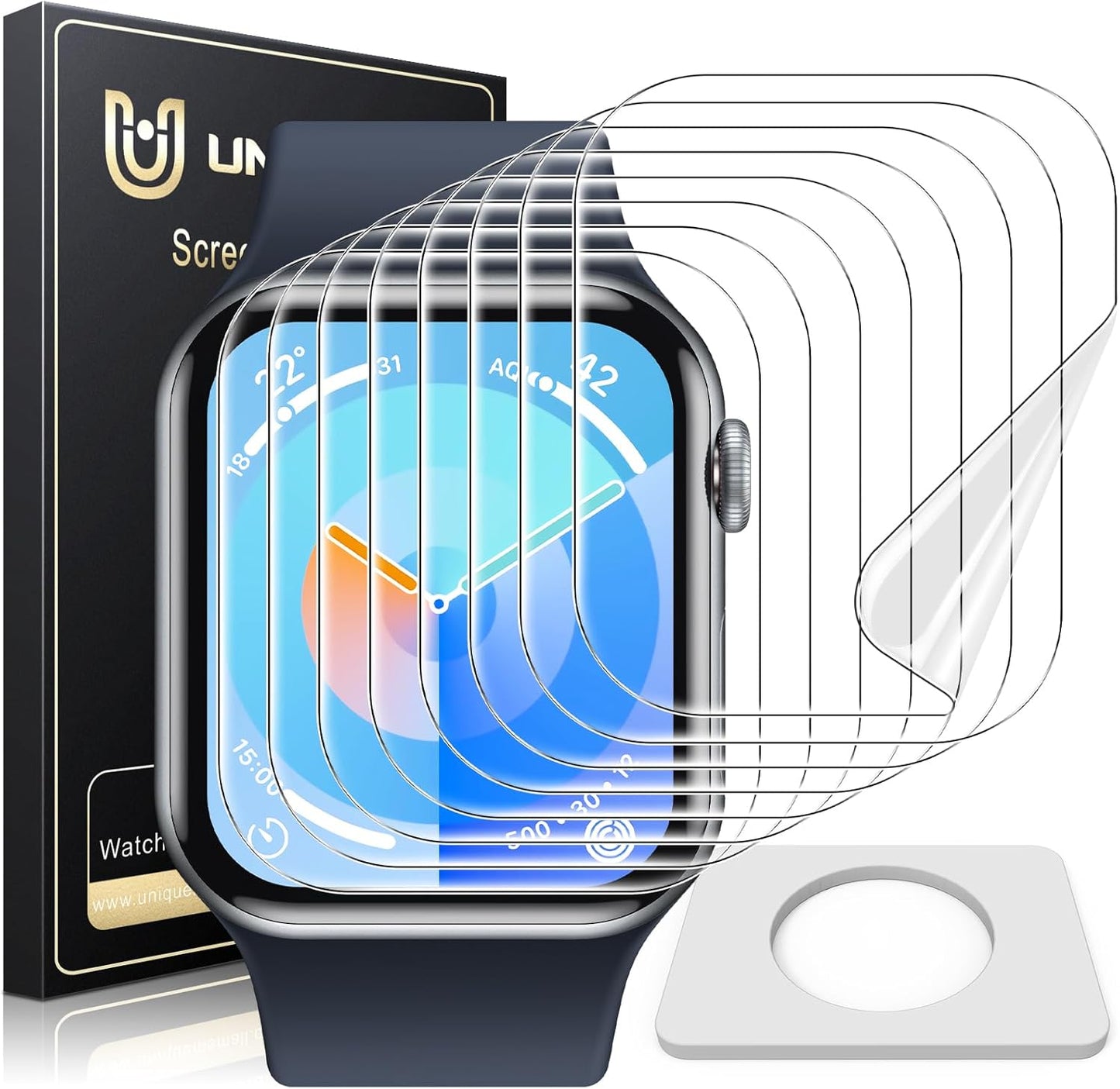 Anti-Scratch Apple Watch Screen Protectors - Strong Absorption
