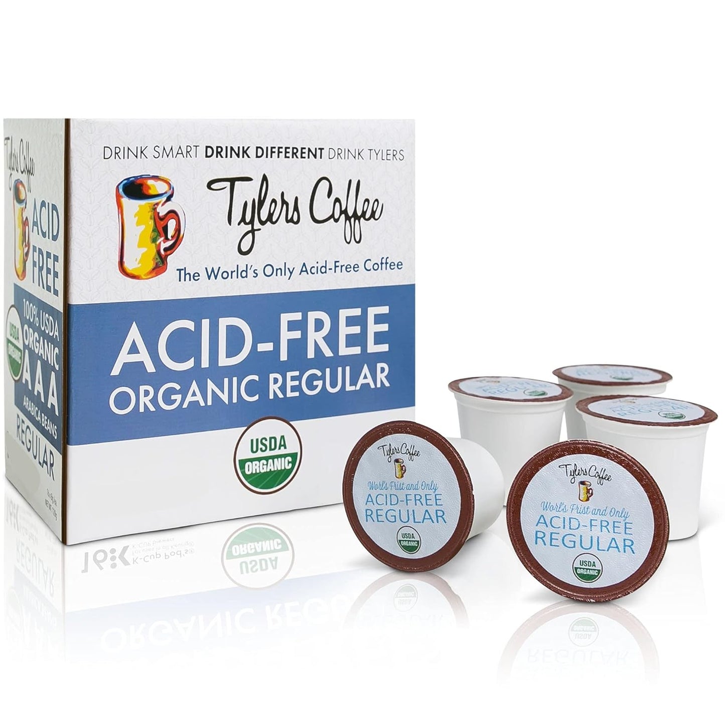 Organic Acid-Free GI-Friendly Coffee Pods by Tyler's