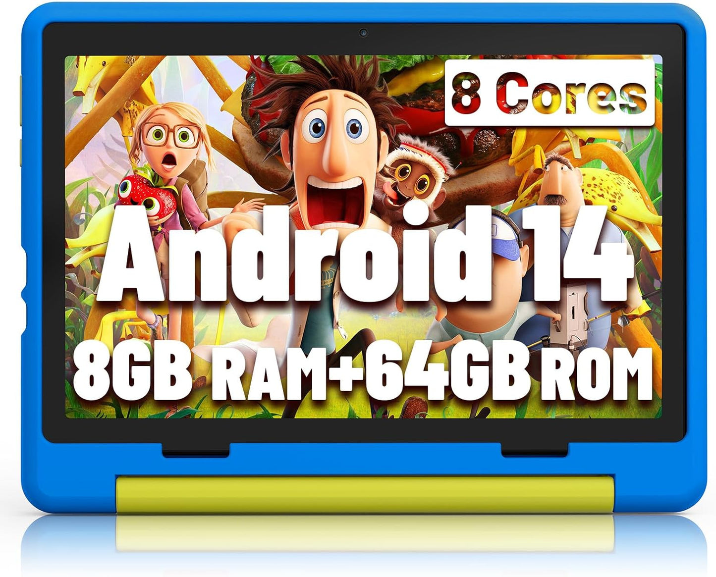 Kids Tablet with Protective Case - Upgraded Android 14 for Fun
